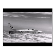 F-100 Super Sabre Postcard