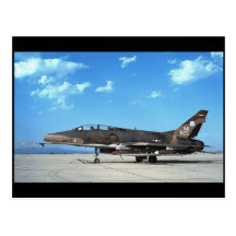 F-100 Super Sabre Postcard
