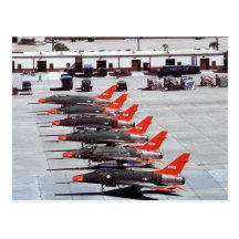 F-100 Super Sabres Post Card