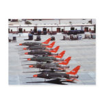 F-100 Super Sabres Post Card