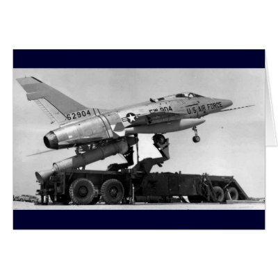 F-100 with Giant Jato! Cards by SharkmanDan