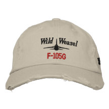 F-105G Golf Hat Embroidered Hats