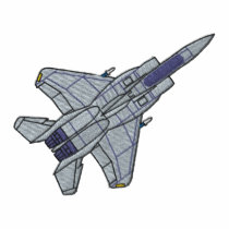 F-15 Eagle Embroidered Polo Shirt