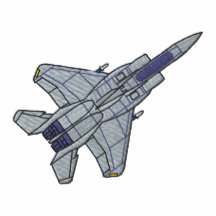 F-15 Eagle Embroidered Polo Shirt