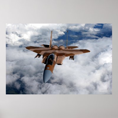 F-15 Eagle Poster by PilotRoom