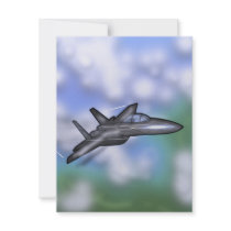 F-15 Fighter Personalised Invitations