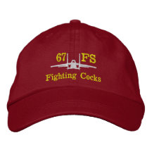 F-15 Golf Hat with Callsign Embroidered Baseball Caps