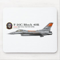 F-16 272nd Tactical Fighter Wing Mouse Pads