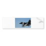 F-16 FALCON IN CAMO BUMPER STICKERS
