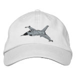 F-16 Fighter embroidered hats
