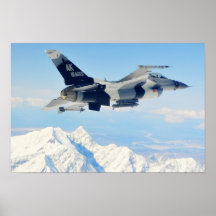 F-16 Fighting Falcon Aggressor Poster