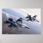 F-16 Fighting Falcon "Aggressors" Poster