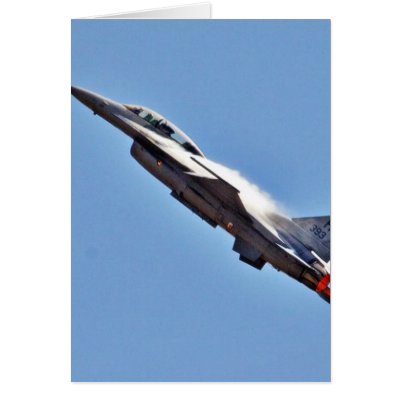 F 16s Jets Fighters Airplanes Greeting Card by lifesphere