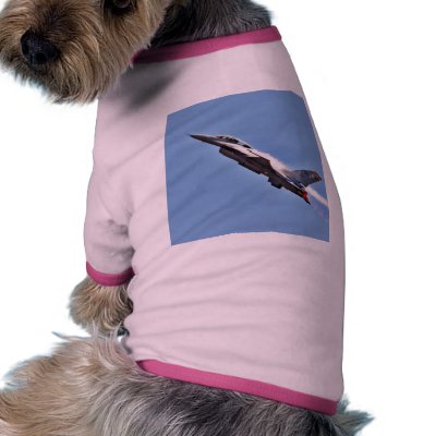 F 16s Jets Fighters Airplanes Pet T Shirt by lifesphere