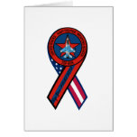 F-18 Hornet Top Gun Patch Greeting Card
