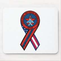 F-18 Hornet Top Gun Patch Mouse Pads
