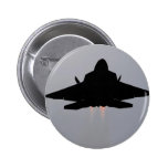 F-22 LEAVING GUAM PINBACK BUTTON