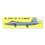F-22 Raptor Bumper Sticker
