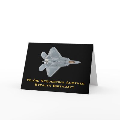 F-22 Raptor Card by TomR1953