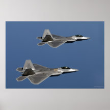 F-22 Raptor Flight Poster