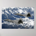 F-22 Raptor Flight Posters