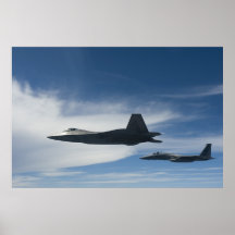 F-22 Raptors Posters