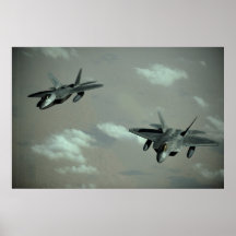 F-22 Raptors Print