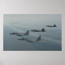 F-22 Raptors Poster