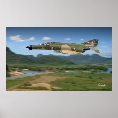 "F-4 Low Pass" Poster by Need4Speed