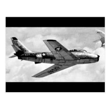 F-86 Sabre Postcard