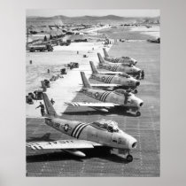 F-86 Sabres Print