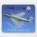 F-86F Sabre Jet mousepads