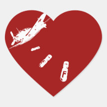 F-Bomb Diver (White) Sticker