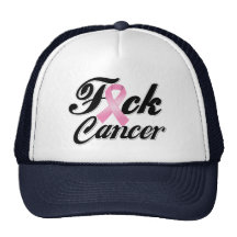F*CK Breast Cancer Shirts Mesh Hats