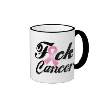 F*CK Breast Cancer Shirts Mug