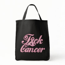 F*ck Cancer Canvas Bags