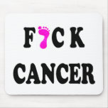 F*ck Cancer bold Mouse Pad