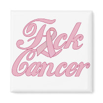F*ck Cancer Fridge Magnets