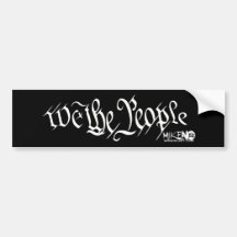 F*ck The People Mike NO Bumper Sticker