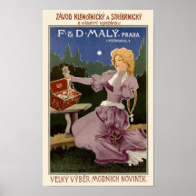 F&D Maly Praha Poster