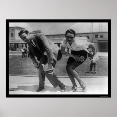 F. Farnum Teaching an Actress the Charleston 1925 Posters by lc_vintagephotos
