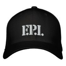F.P.I. EMBROIDERED BASEBALL CAP