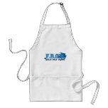 F.R.O.G. - Fully rely on God (blue) Apron