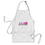 F.R.O.G. - Fully rely on God (pink) Aprons