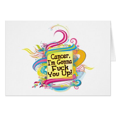 F Up Cancer Cards by goldnsun