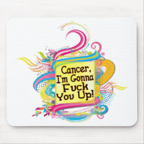 F Up Cancer Mouse Pad