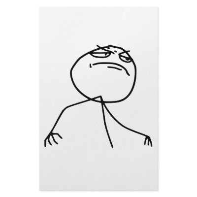 F Yea Rage Face Meme Customized Stationery by MemeRegime