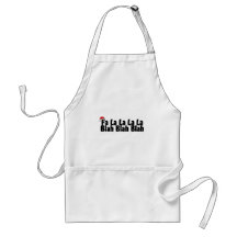 Fa La La La La Blah Blah Blah Apron