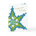 Fa la la la la, la la la la card