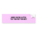 Fab Five Bumper Stickers